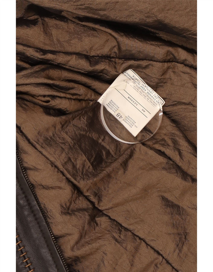 Mabrun Veste en Cuir Femme IT 48 XL Cuir Noir