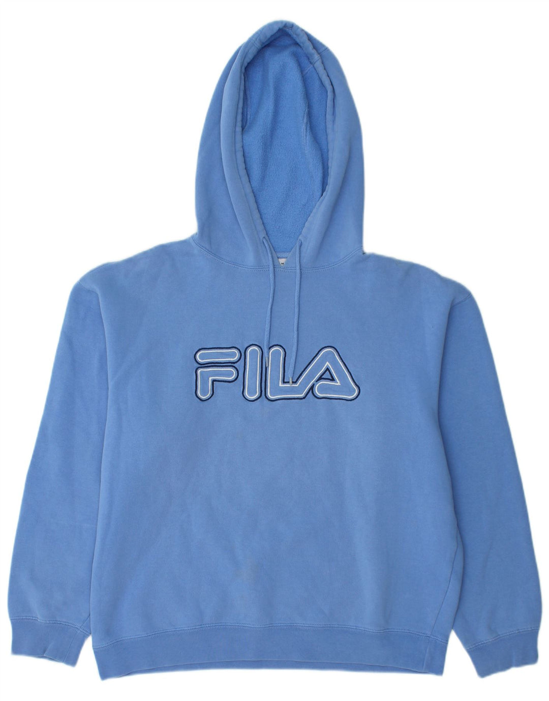 FILA Pull à capuche surdimensionné pour femme UK 14 Bleu moyen