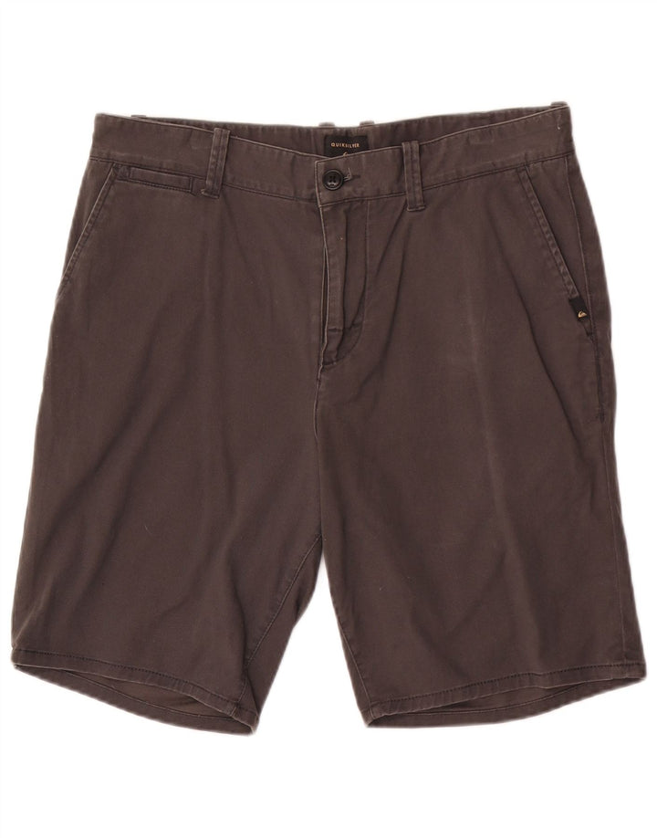 Quiksilver Short Chino Homme W32 Gris Moyen