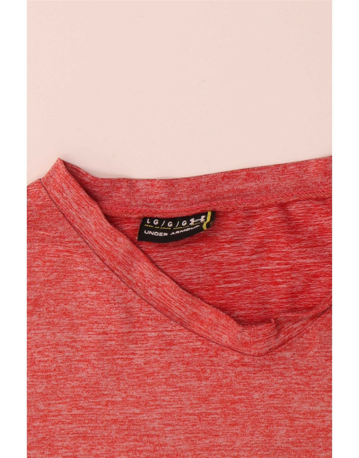 Under Armour T-Shirt Homme Haut Large Rouge Moucheté