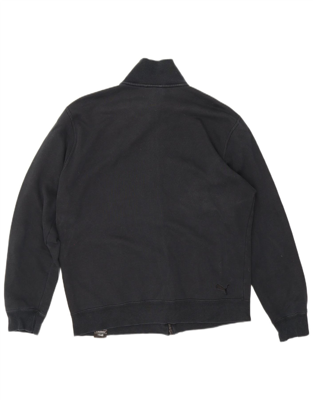 Puma Veste de survêtement graphique pour hommes, grand, noir