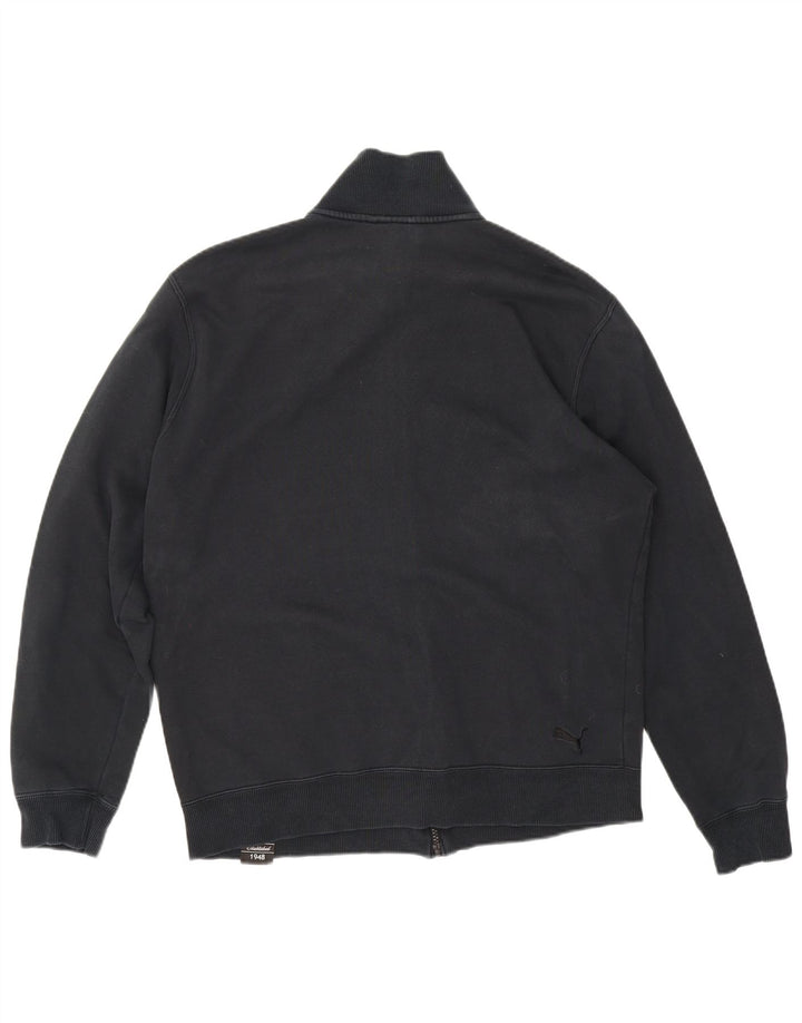 Puma Veste de survêtement graphique pour hommes, grand, noir