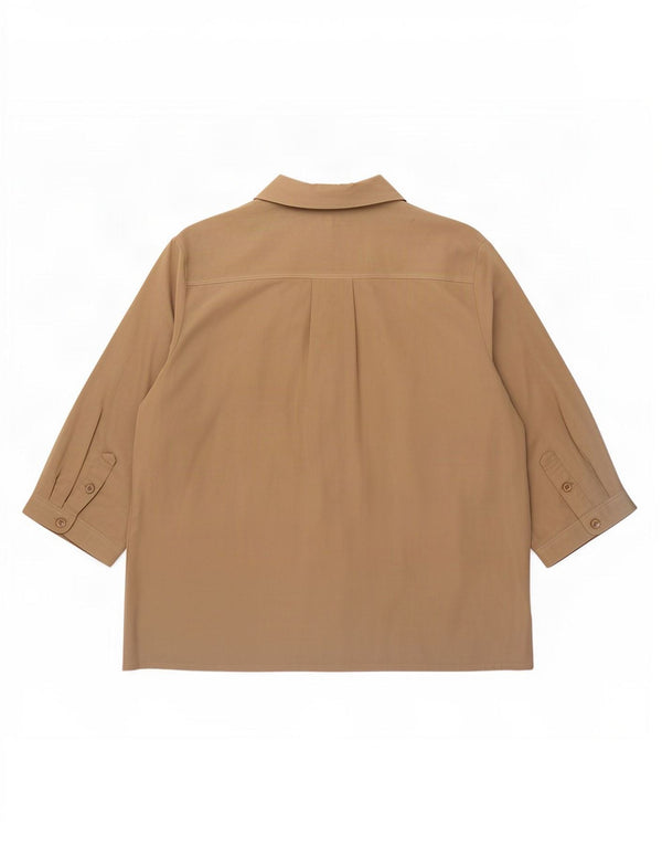 Project Chemise à manches courtes pour femme UK 16 Large Gris