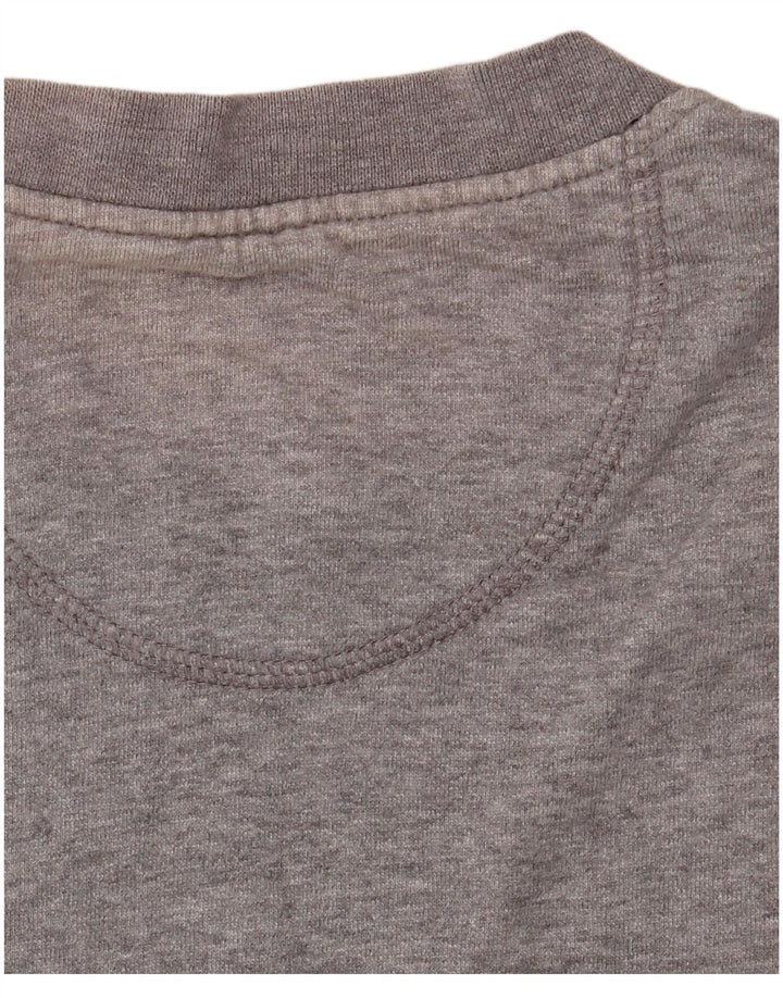 MARKS & SPENCER Sweat-Shirt Blue Harbor Homme Gris Moyen Moucheté