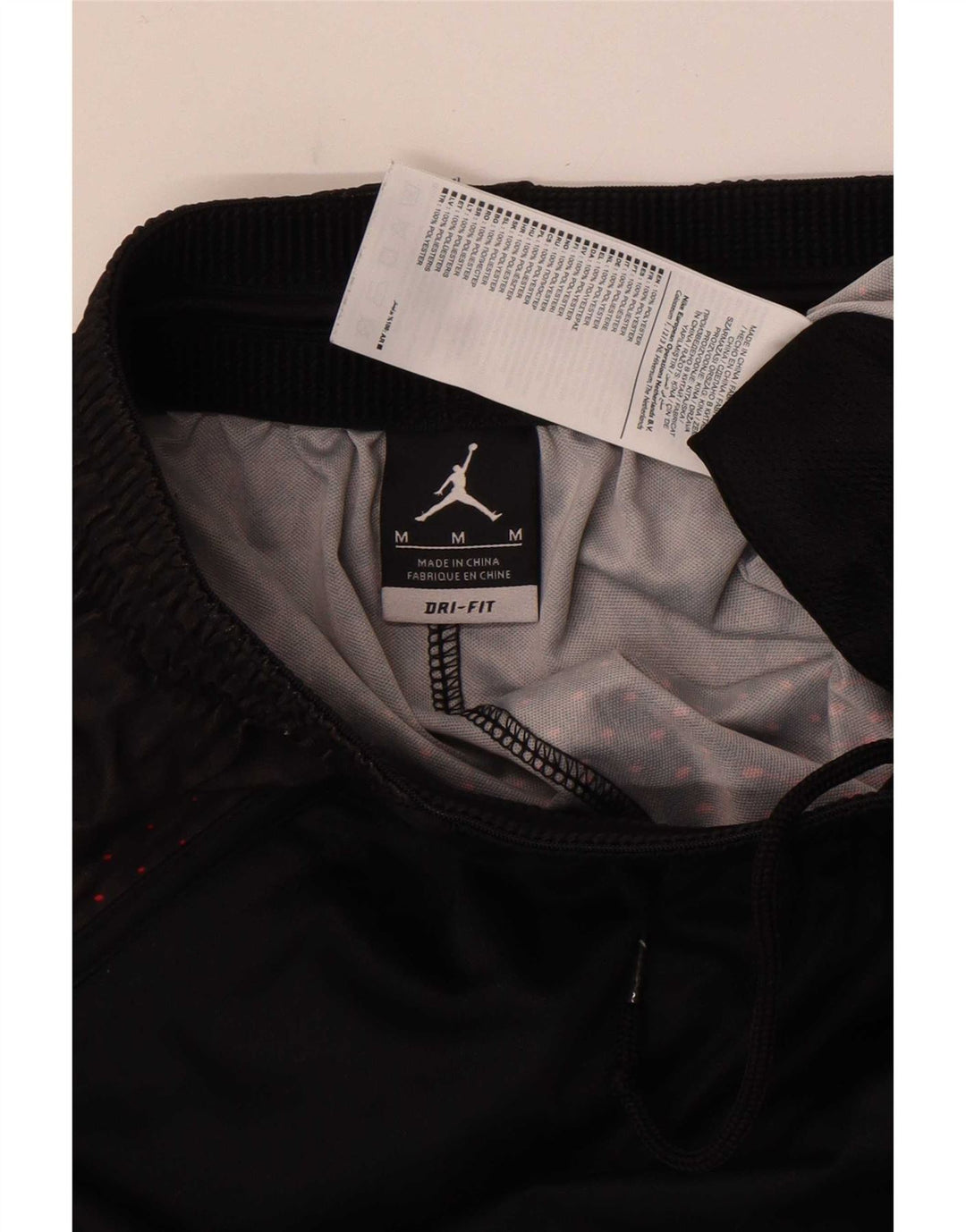 Jordan Short de sport Dri Fit pour homme en polyester color block noir moyen