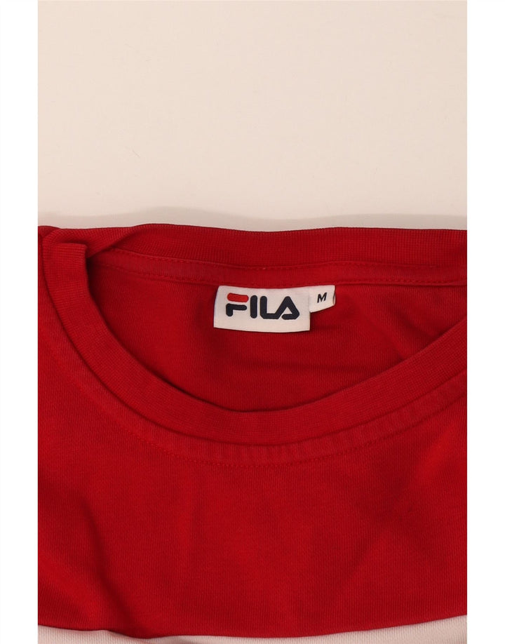 Fila Sweat-shirt pour femme UK 14 Medium Multicolore Colourblock