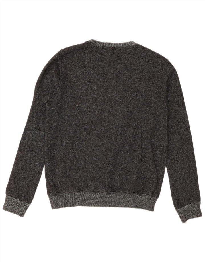 Kenzo Pull Sweat Graphique Garçon 15-16 ans Gris Coton