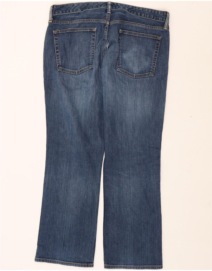 BONOBOS Mens Bootcut Jeans W35 L30 Blue Cotton Vintage BONOBOS and Second-Hand BONOBOS from Messina Hembry 