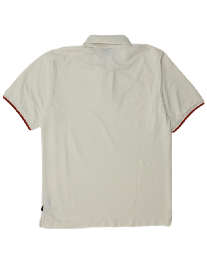 Lotto Polo Homme Blanc Moyen