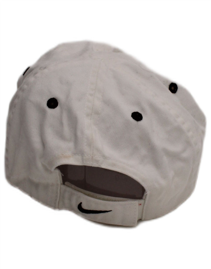 Nike Casquette de baseball garçon 7-8 ans Petit/Moyen Blanc Coton