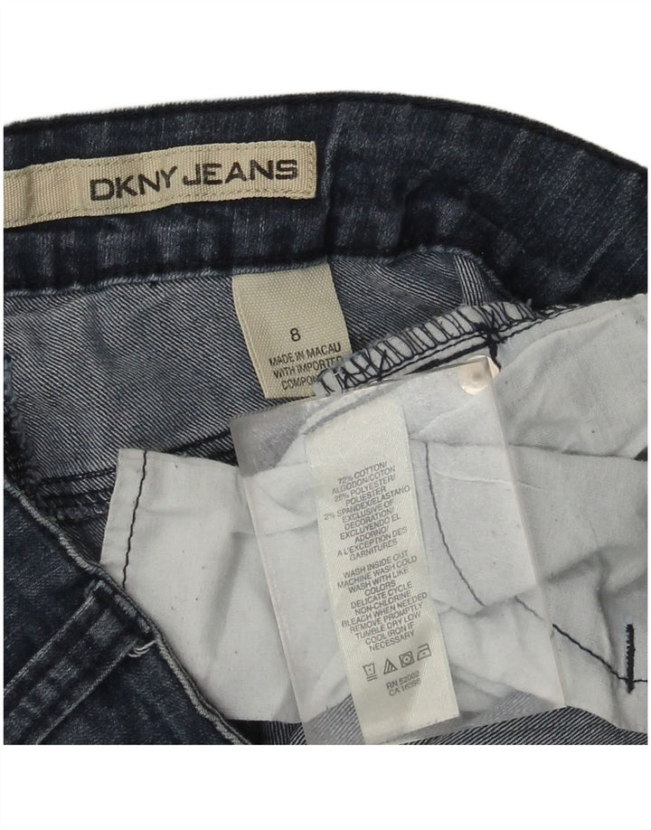 Dkny Jeans Slim Femme US 8 Medium W30 L31 Bleu Marine Coton