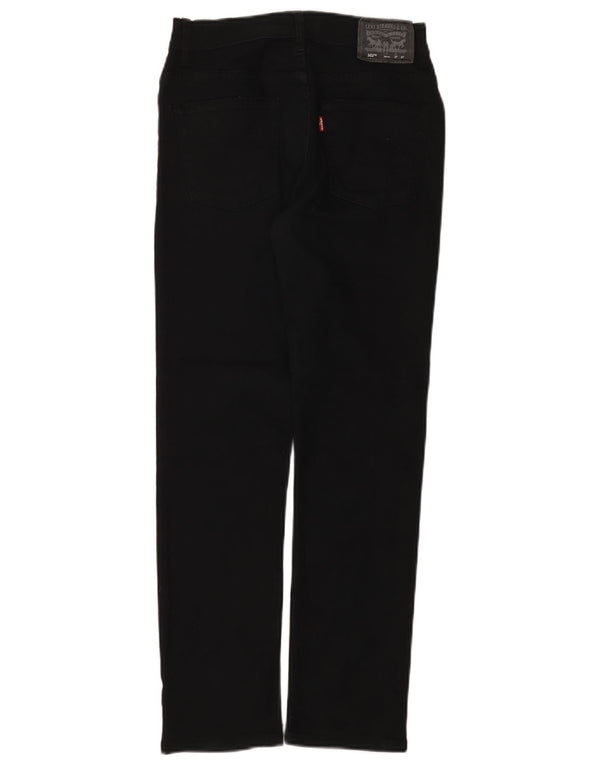Levi's Garçons 502 Tapered Jeans 13-14 ans W27 L27 Coton Noir