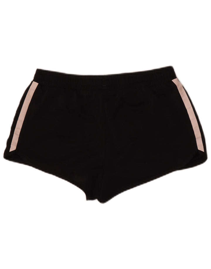 Adidas Short de sport pour femme UK 14 LMedium Noir Polyester
