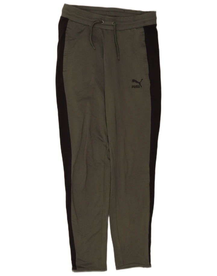 Puma Pantalon de Survêtement Homme Small Gris Colorblock Polyester