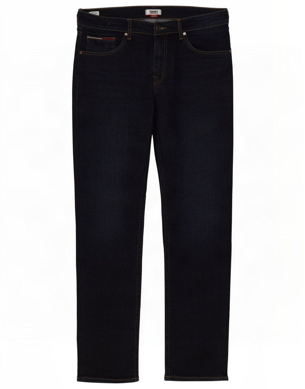 Tommy Hilfiger Jean droit homme W34 L34 bleu marine coton