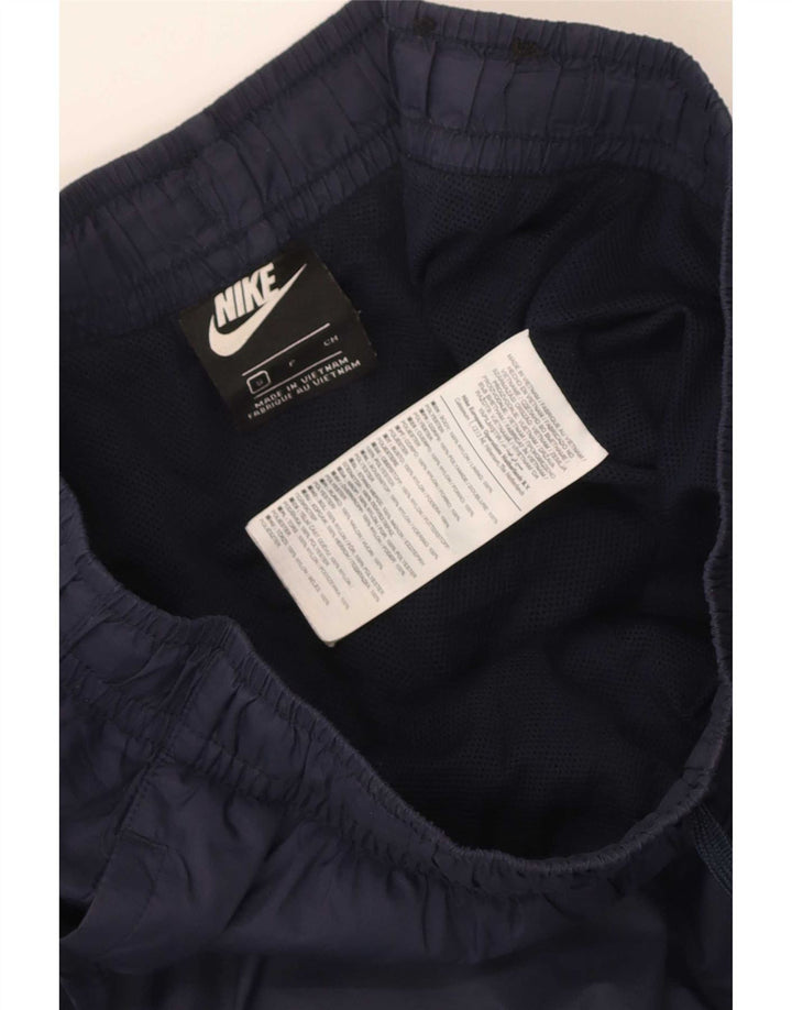 Nike Pantalon de survêtement pour homme en nylon bleu marine Taille S