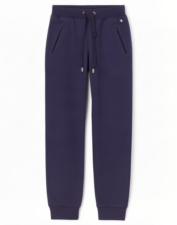 Champion Pantalon de survêtement pour femme Joggers UK 12 Bleu marine moyen Coton