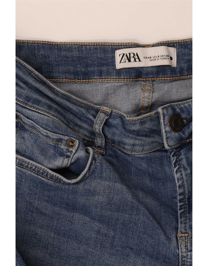 Zara Jean Bootcut Femme EU 40 Moyen W30 L29 Bleu