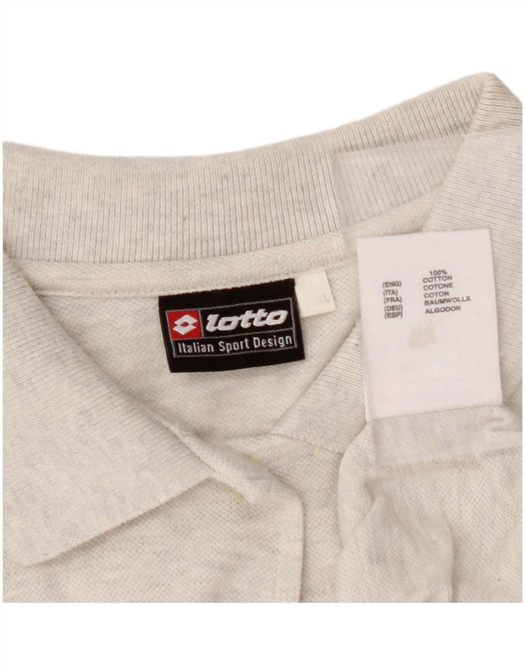 LOTTO Chemisier à manches courtes pour femme UK 20 2XL Gris Coton
