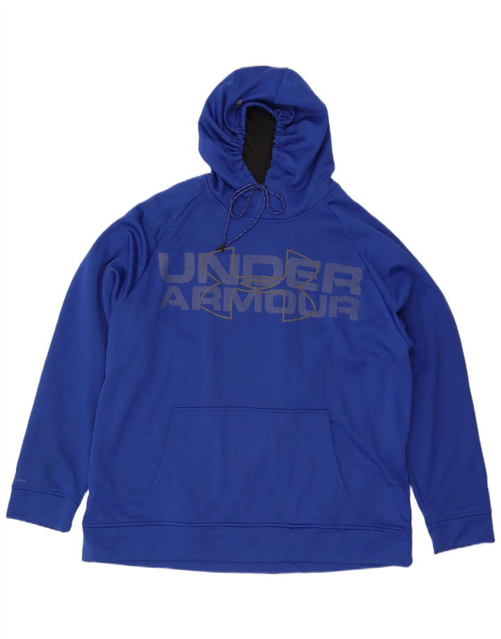 Under Armour Pull à capuche graphique pour homme 2XL Bleu