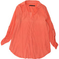 Zara Chemisier Femme UK 14 Rose Moyen