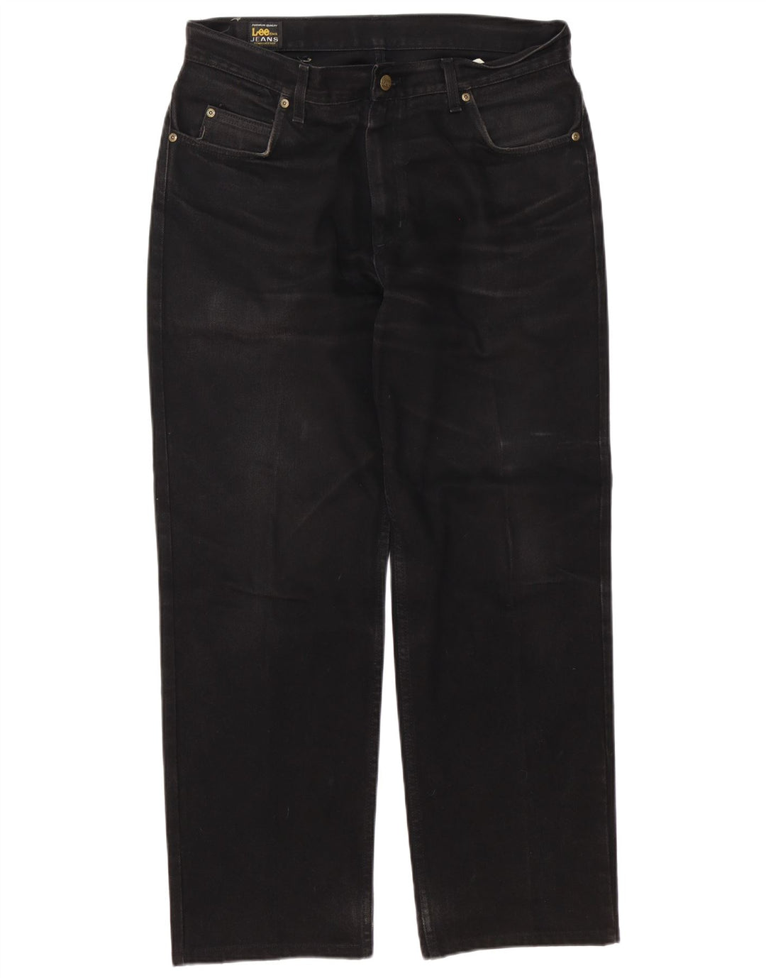 Lee Homme Broken In Straight Jeans W36 L32 Coton Noir