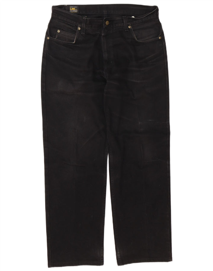Lee Homme Broken In Straight Jeans W36 L32 Coton Noir