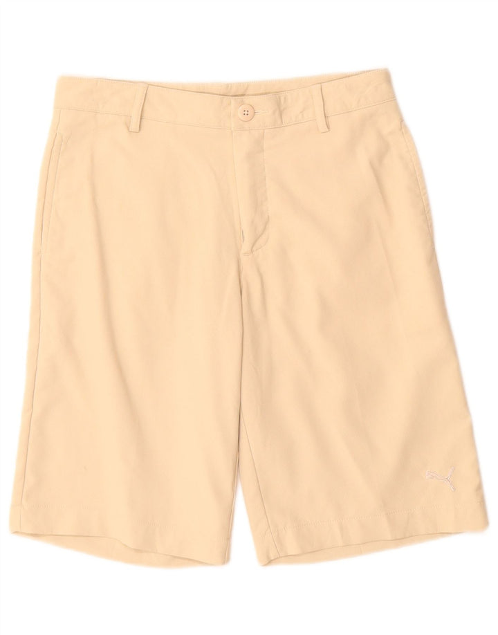 Puma Short Chino Garçon 11-12 ans W28 Beige Polyester