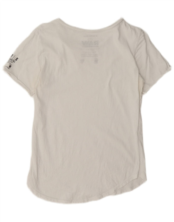 G-Star T-Shirt Graphique Homme Petit Blanc