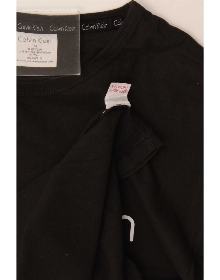 Calvin Klein T-Shirt Graphique Homme Noir Moyen