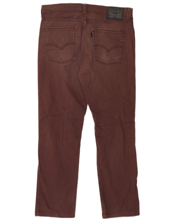 Levi's Jean Slim 511 Homme W34 L29 Marron Coton