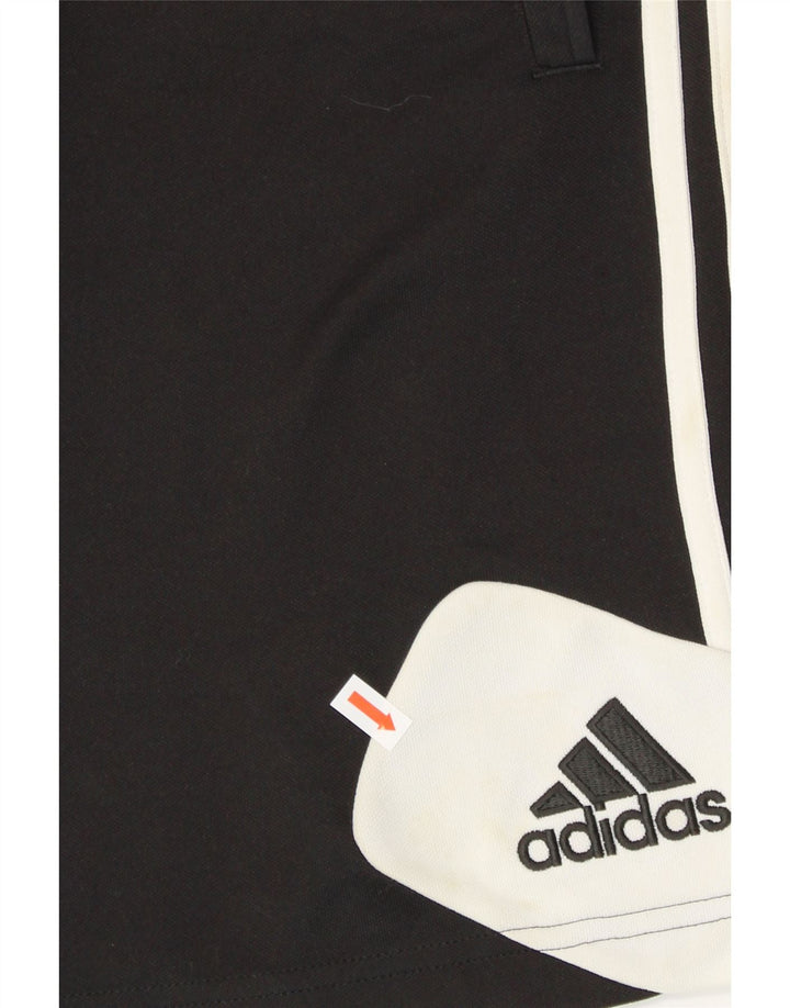 ADIDAS Short de sport Climacool pour hommes, grand noir, polyester color block