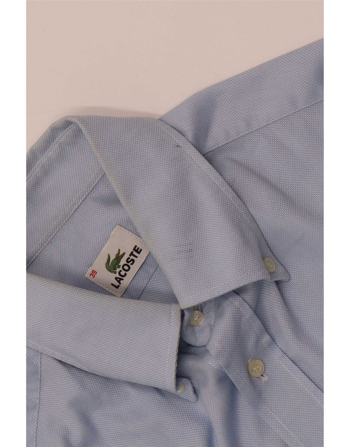 Lacoste Chemise Homme Taille 39 Bleu Moyen