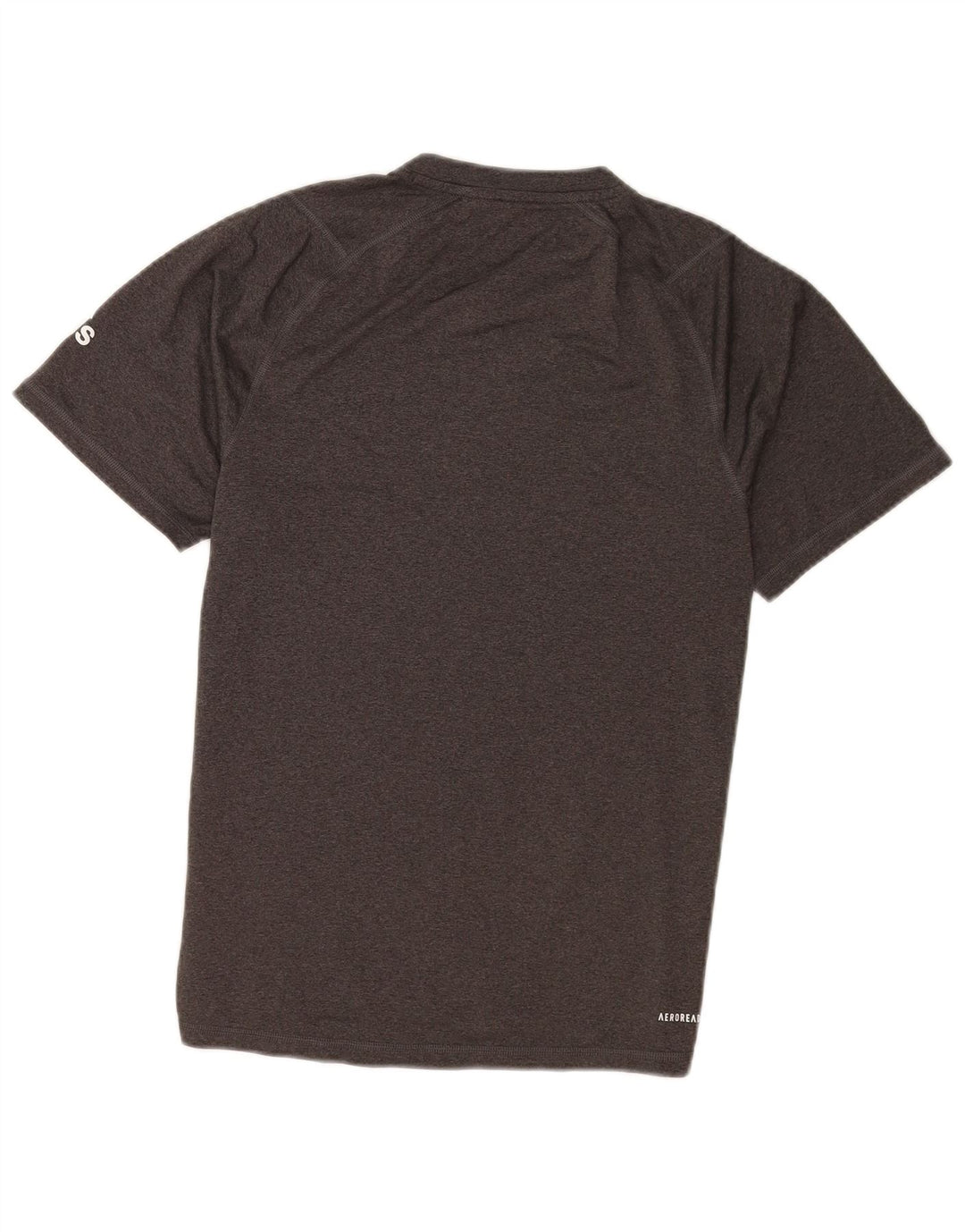 Adidas Hommes Aeroready T-Shirt Haut Petit Gris Polyester