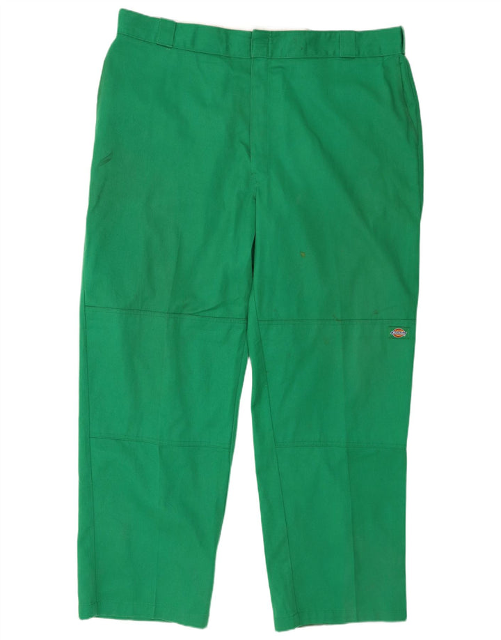 Dickies Pantalon Cargo Droit Homme W44 L32 Vert Polyester