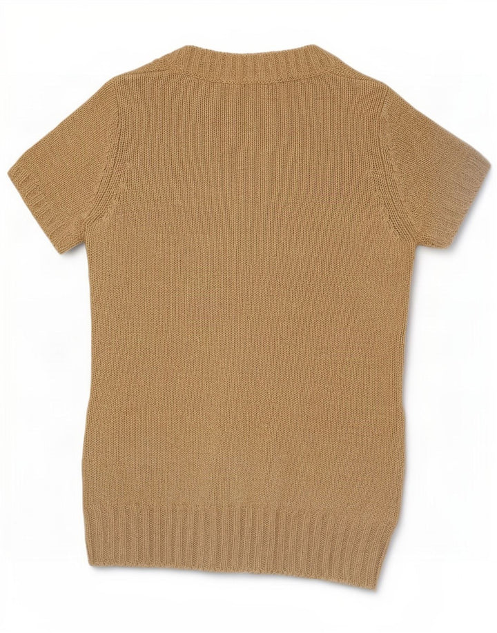 Massimo Dutti Débardeur pour femme UK 10 Small Kaki Rayonne