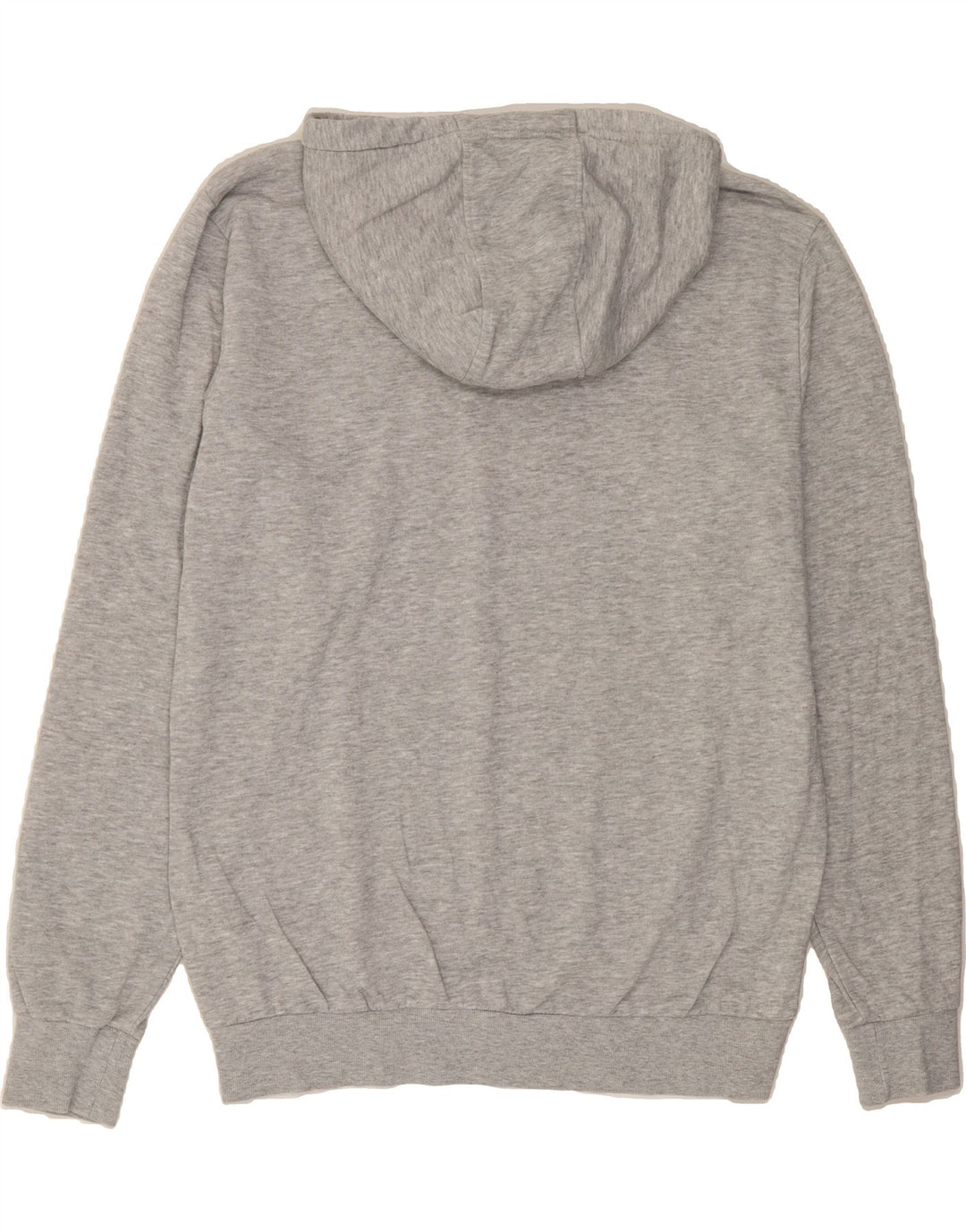 KAPPA Mens Graphic Hoodie Jumper Large Grey Cotton Vintage Kappa and Second-Hand Kappa from Messina Hembry 