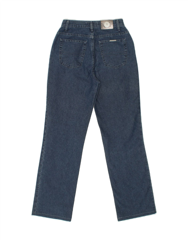 TRUSSARDI Womens Straight Jeans W25 L29 Blue Cotton Vintage Trussardi and Second-Hand Trussardi from Messina Hembry 