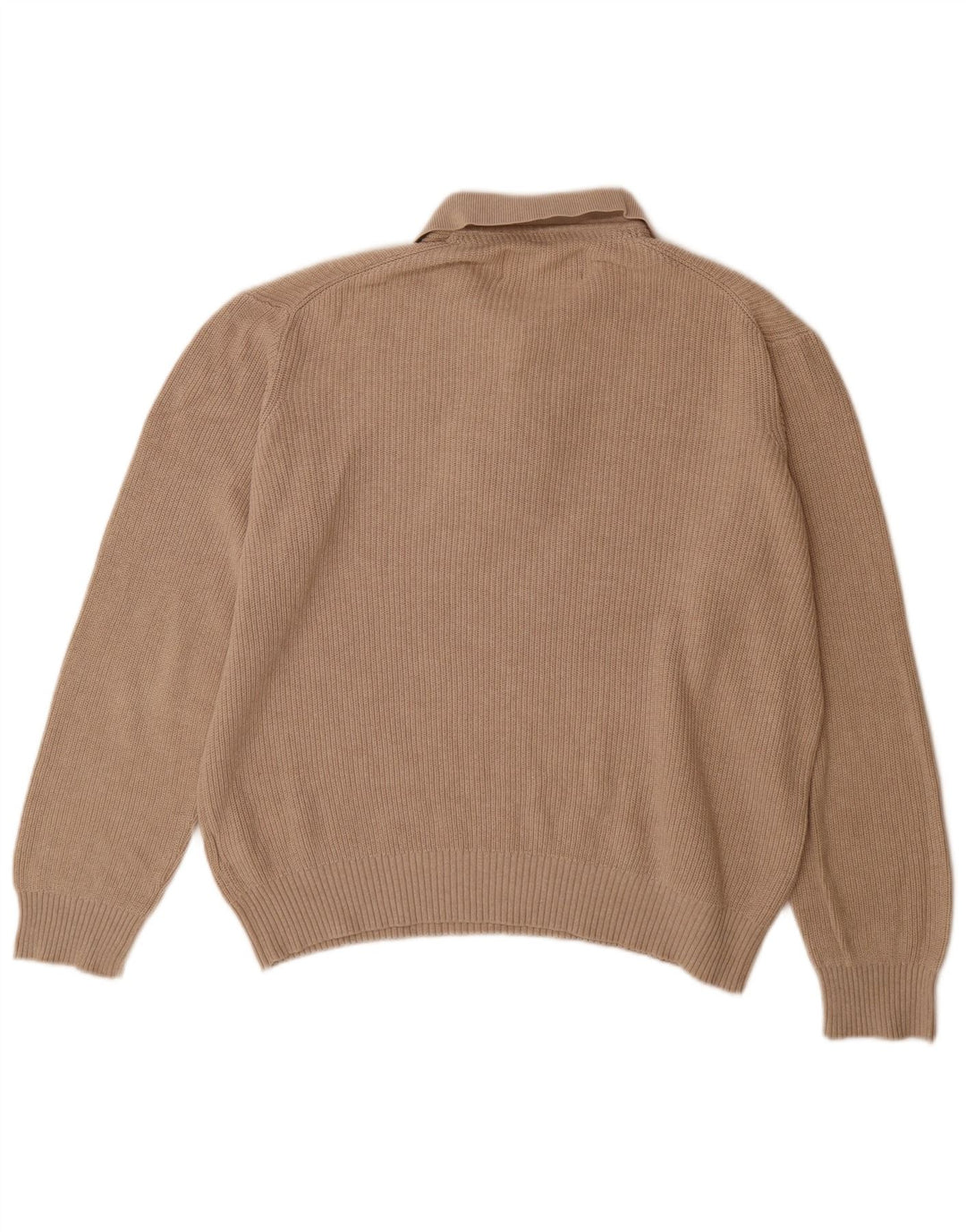 Marks & Spencer Pull à col polo Blue Harbour pour homme, grand beige