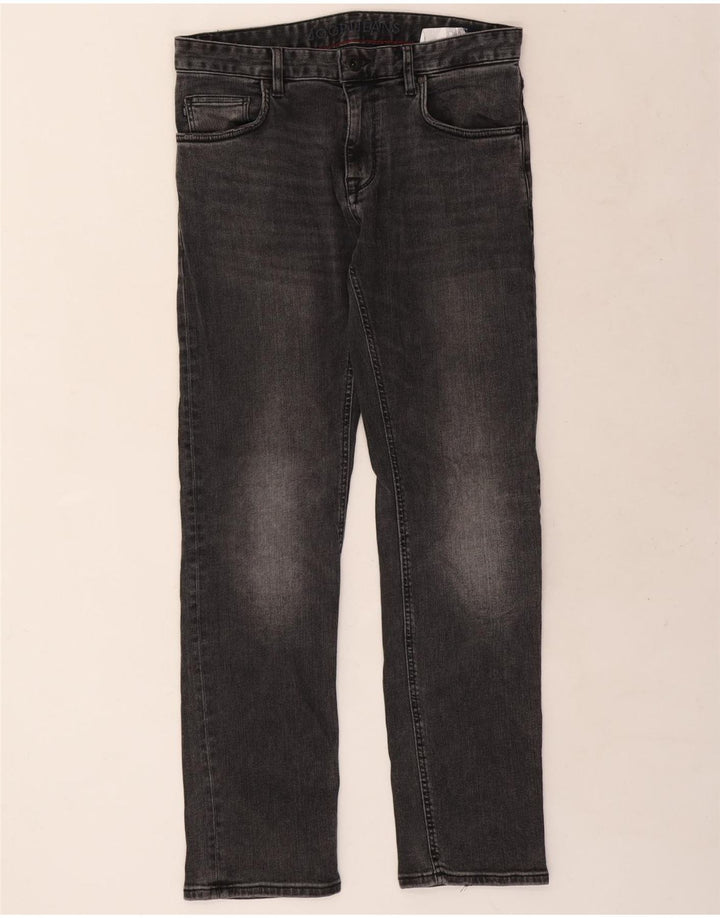 Joop Homme Roy Regular Fit Jean Droit W31 L32 Gris Coton