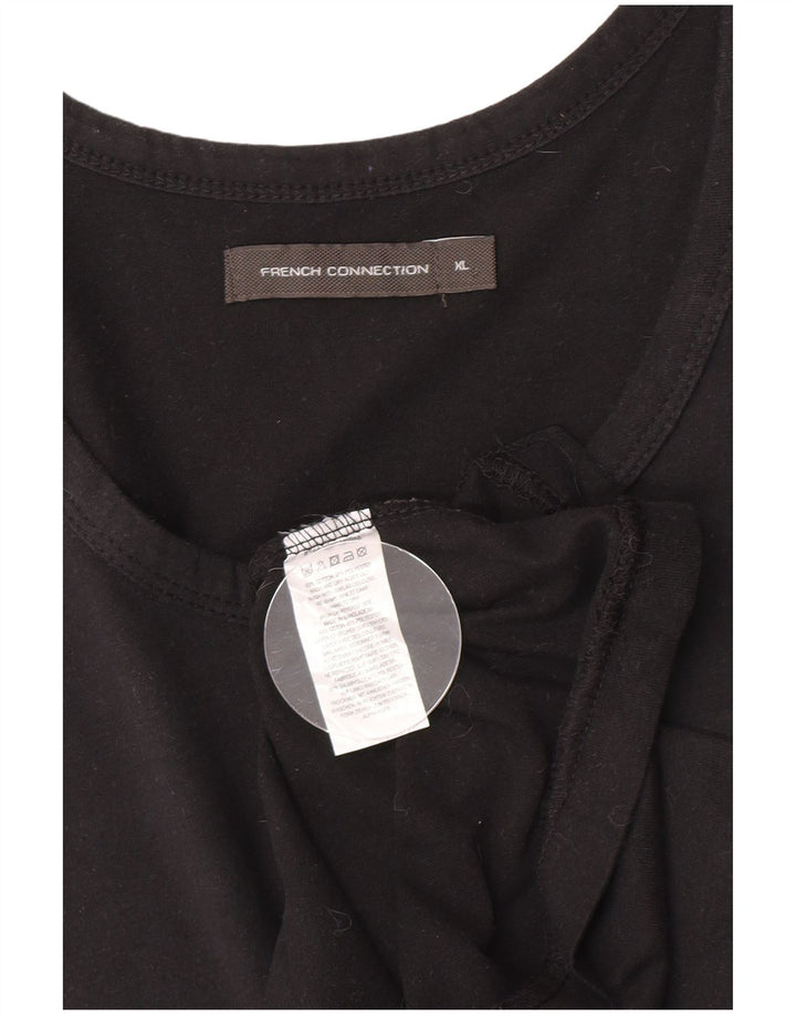 French Connection Débardeur XL Homme Noir Coton