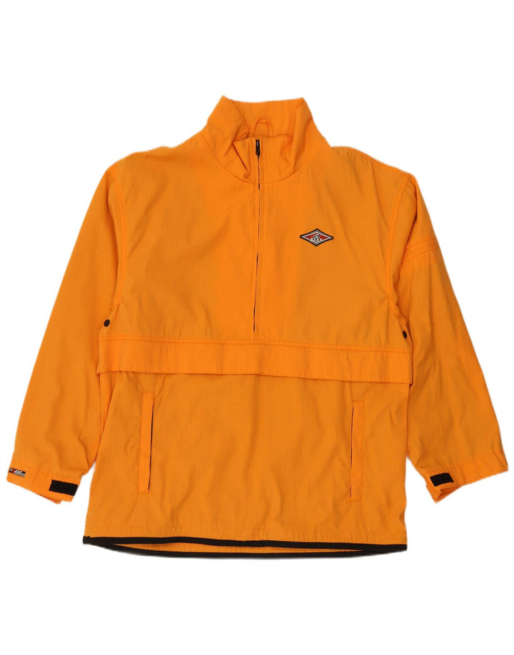 Bear Veste de Pluie Pull Graphique pour Homme UK 40 Large Orange Polyester