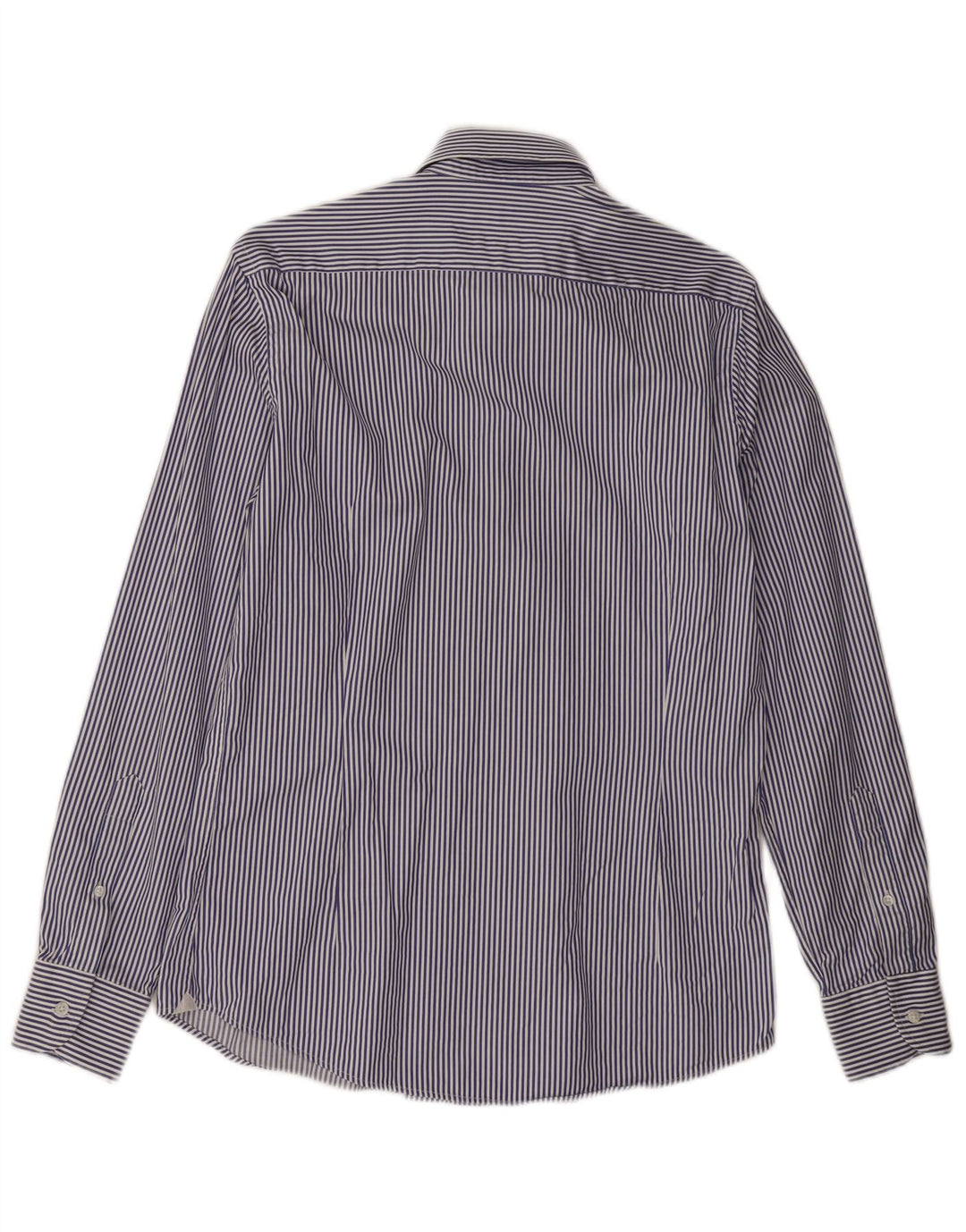 Massimo Dutti Chemise Homme Taille 15 1/2 39 Rayure Bleu Moyen