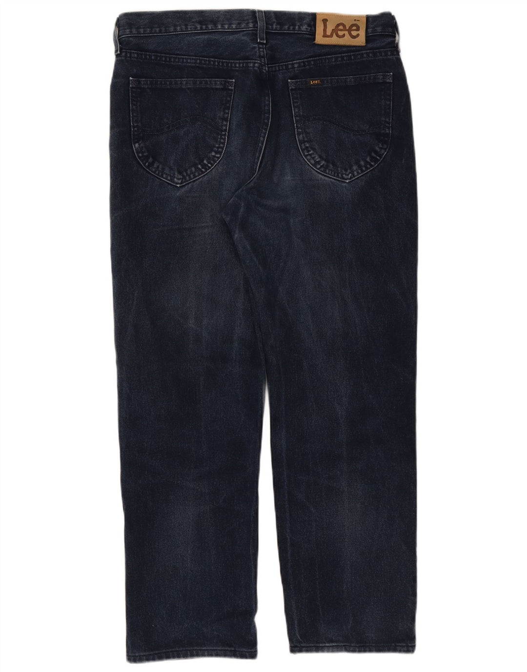 Lee Jean droit Chicago homme W34 L28 bleu marine coton