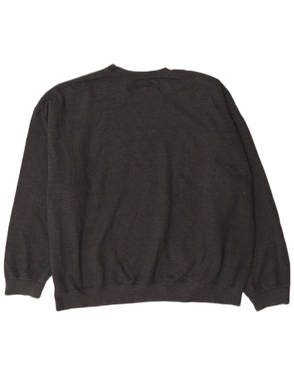 Fila Sweat-shirt graphique pour homme 2XL Gris Coton