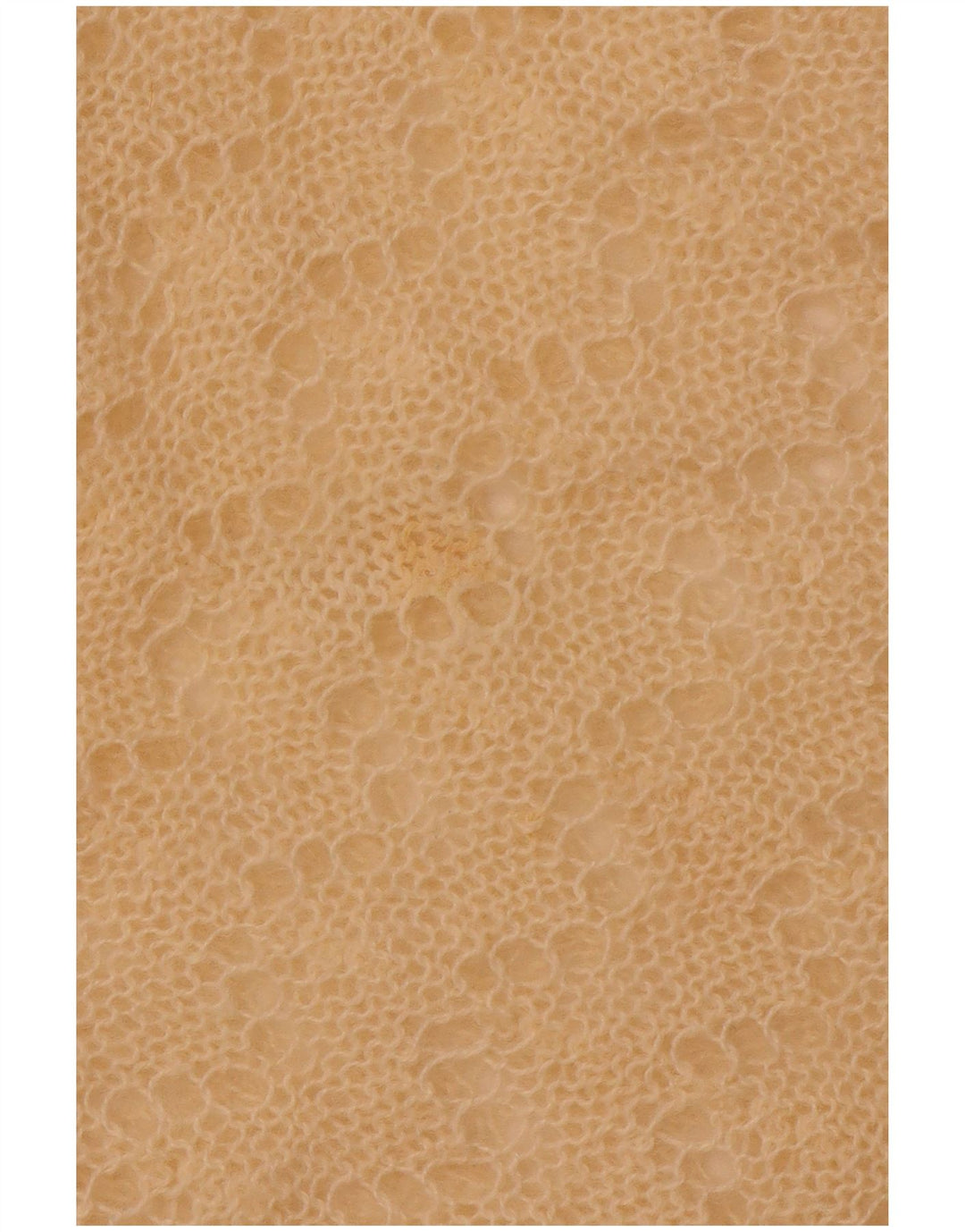 VINTAGE Femmes Crop Boat Neck Jumper Pull UK 12 Beige Moyen