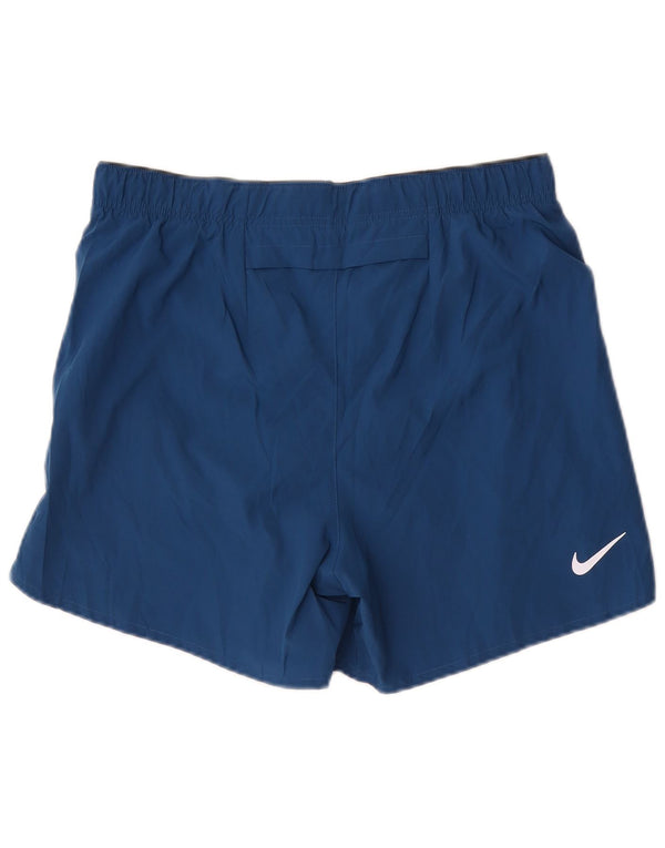 Nike Short de sport Dri Fit Graphic pour homme en polyester bleu marine moyen