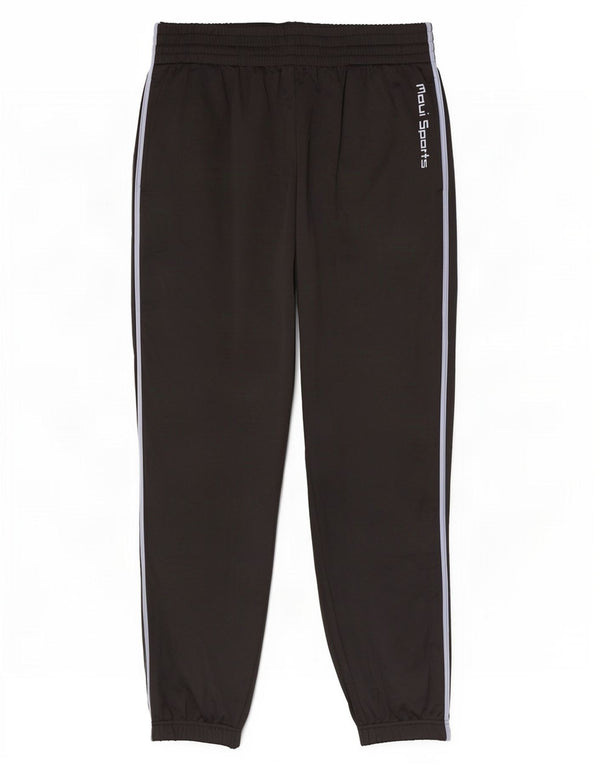 Maui and Sons Mens Tracksuit Trousers Joggers 2XL Black Polyester