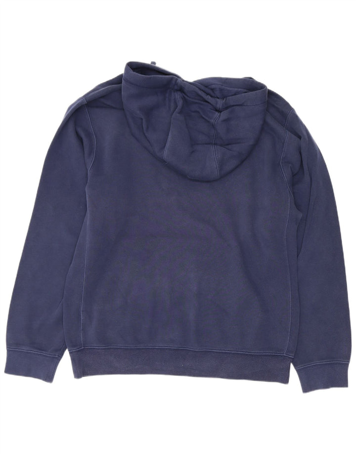 Nike Pull à capuche pour homme en coton bleu marine Taille S