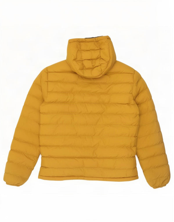 Mountain Warehouse Veste matelassée Sherpa à capuche pour homme UK 40 Large Jaune